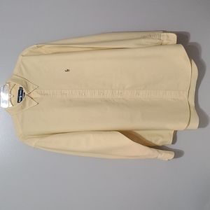 Ralph Lauren Polo yellow men's button down dress shirt